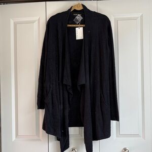 Barefoot Dreams Black Cardigan